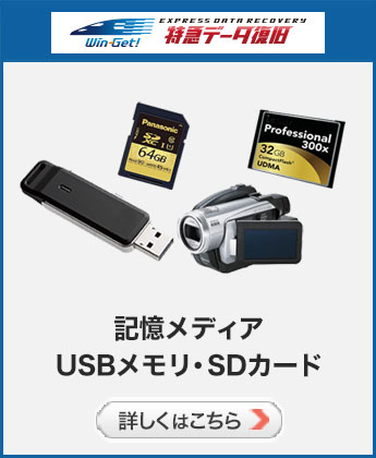 USBメモリ、SDカード